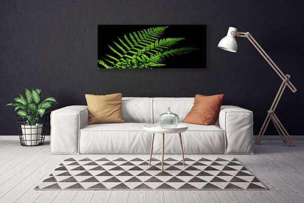 Tablou pe panza canvas Frunze verde florale
