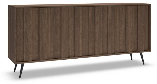 Comodă Flaro 183 cm cu iluminare - stejar Dunin