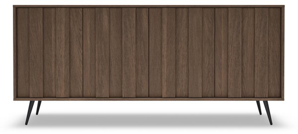 Comodă Flaro 183 cm cu iluminare - stejar Dunin