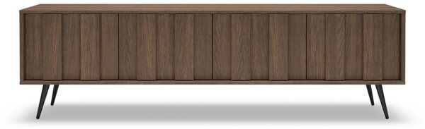 Comodă TV Flaro 184 cm cu iluminare - stejar dunin