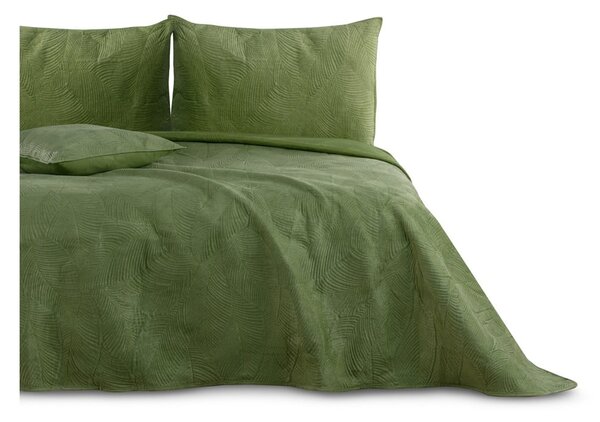 Cuvertură verde pentru pat de o persoană 170x210 cm Palsha – AmeliaHome