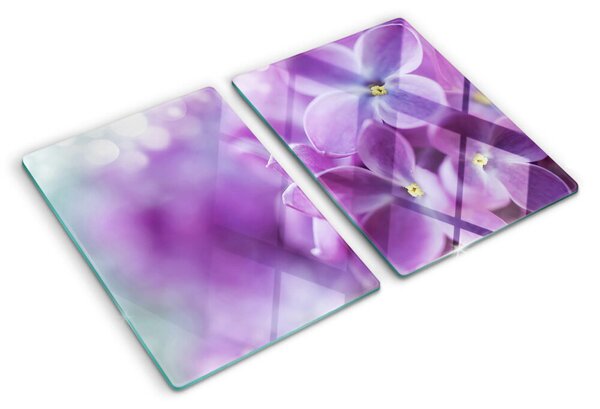 Tocător de bucătărie Flori în nuanțe de violet