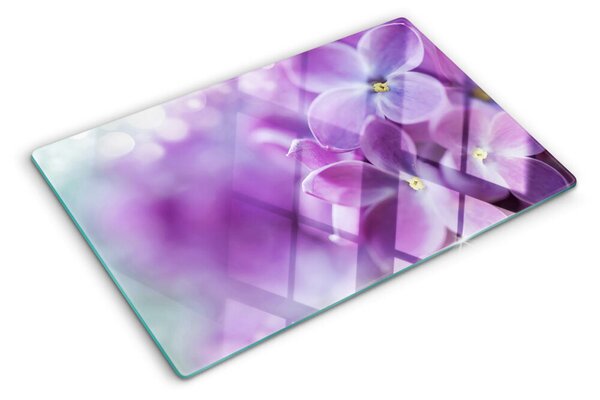Tocător de bucătărie Flori în nuanțe de violet
