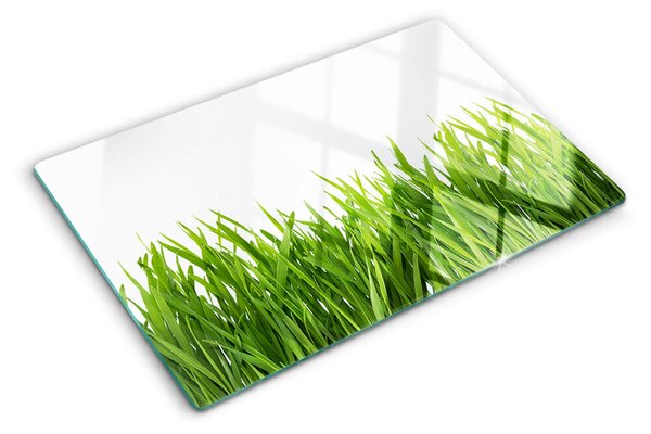 Tocător din sticlă Iarbă verde