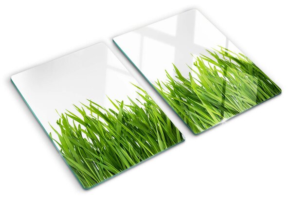 Tocător din sticlă Iarbă verde