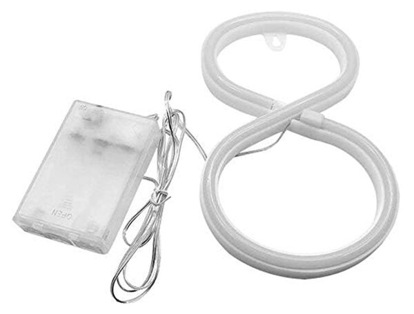 Cifre Luminoase Neon Flex cu baterii si USB