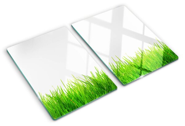 Tocător din sticlă Iarbă verde