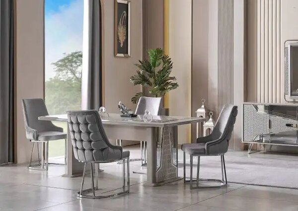 Masa living de Lux Milano,crom