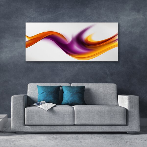 Tablou pe panza canvas Abstract Art Gri Verde Roșu
