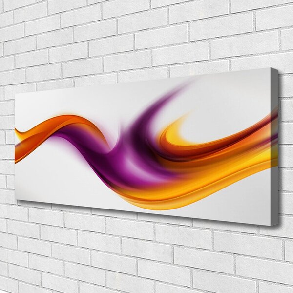 Tablou pe panza canvas Abstract Art Gri Verde Roșu