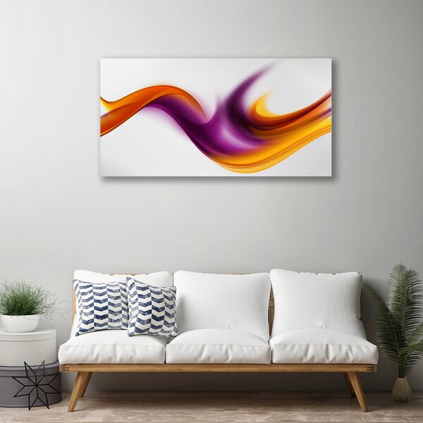 Tablou pe panza canvas Abstract Art Gri Verde Roșu