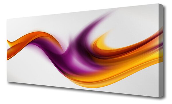 Tablou pe panza canvas Abstract Art Gri Verde Roșu