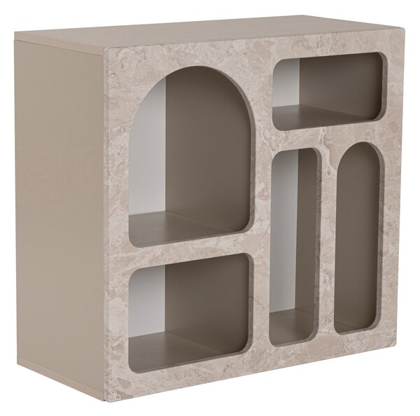 Masuta consola BELUNO, travertine/bej