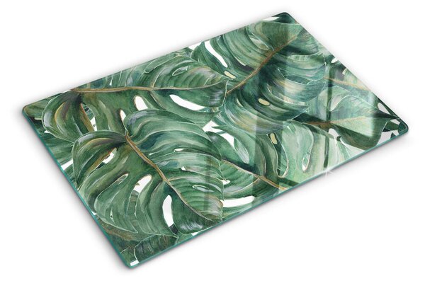 Tocător de bucătărie Frunze de Monstera