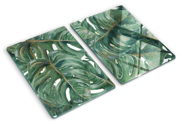 Tocător de bucătărie Frunze de Monstera