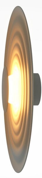 Maytoni Aplică de perete cu LED Nami, verde-bej, Ø 40 cm, aluminiu, Bej, Hol, Aluminiu, Modern