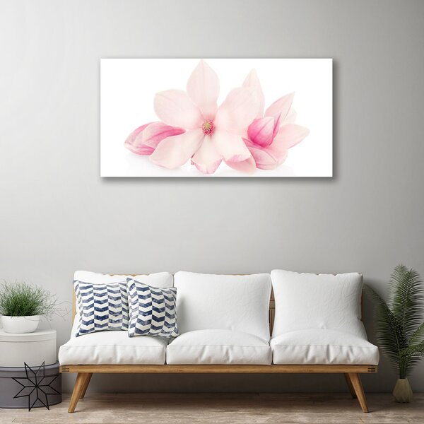 Tablou pe panza canvas Flori roz Floral