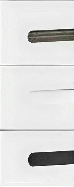 Dulap AZTECA TRIO, alb, cu 3 usi, 180x57x210 cm