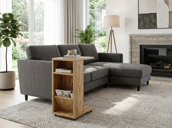 Masuta de cafea pentru canapea NEXALI, pin