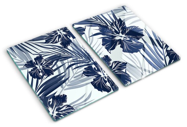 Tocător de bucătărie Motiv floral tropical