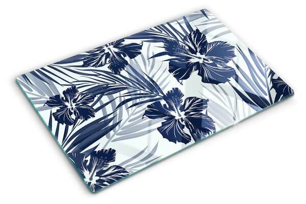 Tocător de bucătărie Motiv floral tropical
