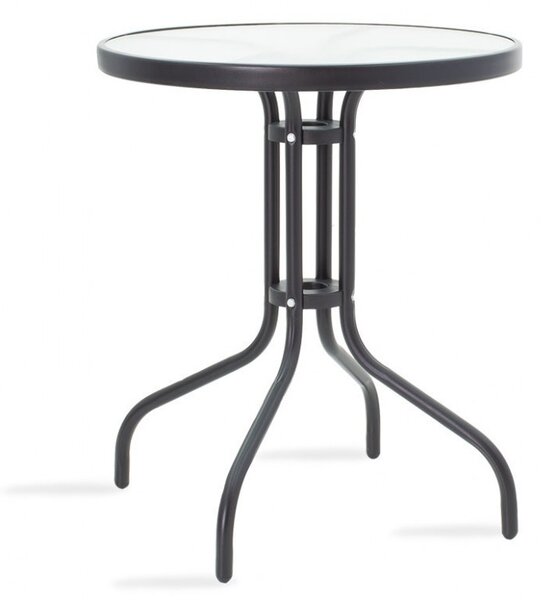 Masa de Gradina Watson Negru 60x60x70 cm
