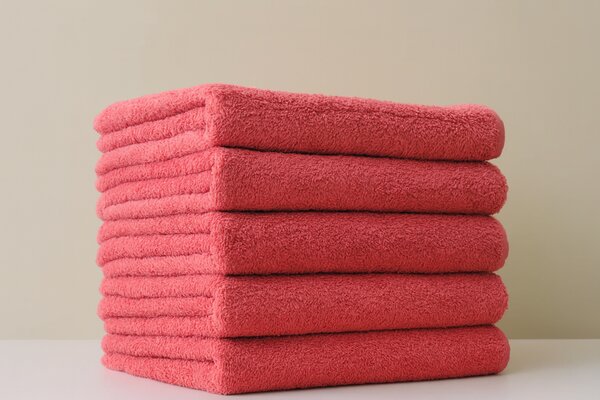 Set 5 prosoape Baie Bumbac 100%, 70x140 Cm - Moi si Absorbante