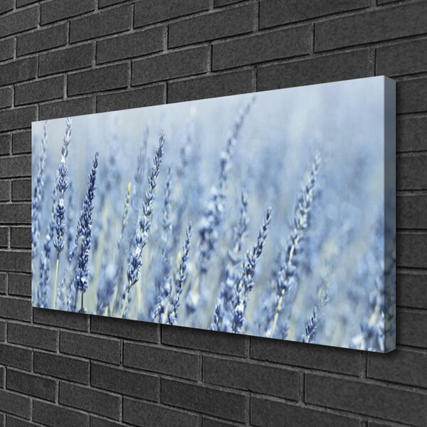 Tablou pe panza canvas Flori Floral violet