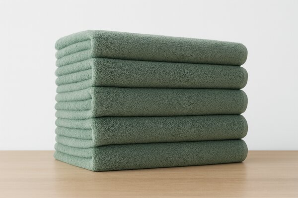 Set 5 prosoape Baie Bumbac 100%, 50x100 Cm - Moi si Absorbante