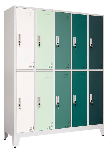 Dulap de vestiar pentru copii Oxford Green