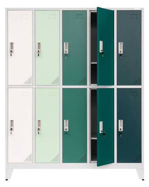 Dulap de vestiar pentru copii Oxford Green