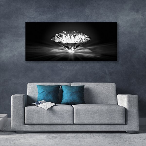 Tablou pe panza canvas Diamond Art negru