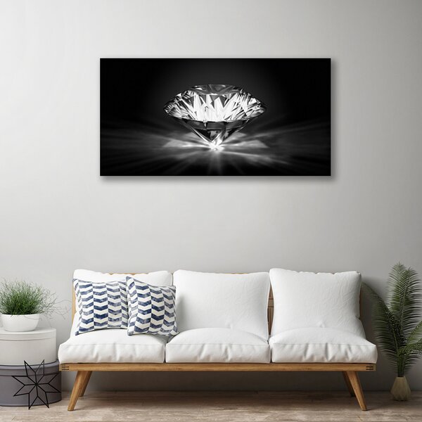 Tablou pe panza canvas Diamond Art negru