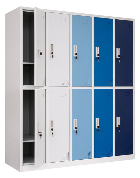 Dulap de vestiar pentru copii Oxford Blue