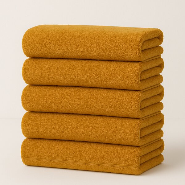 Set 5 prosoape Baie Bumbac 100%, 50x100 Cm - Moi si Absorbante