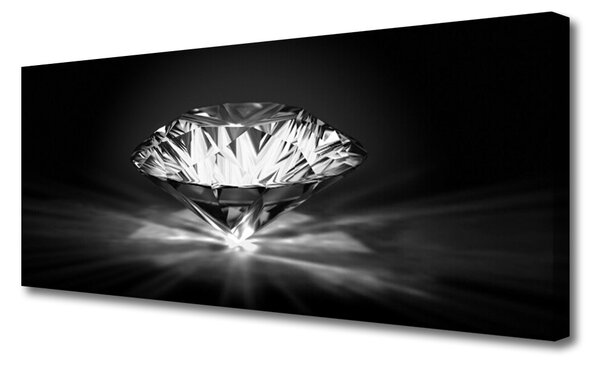 Tablou pe panza canvas Diamond Art negru