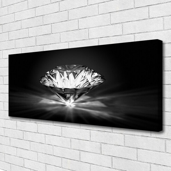 Tablou pe panza canvas Diamond Art negru