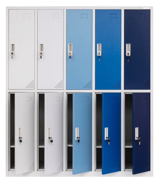 Dulap de vestiar pentru copii Oxford Blue