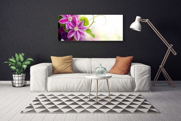 Tablou pe panza canvas Flori roz Floral