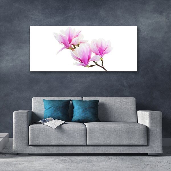 Tablou pe panza canvas Flori roz Floral