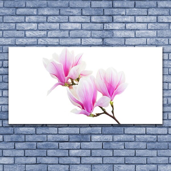 Tablou pe panza canvas Flori roz Floral