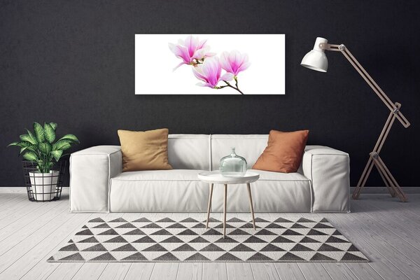 Tablou pe panza canvas Flori roz Floral