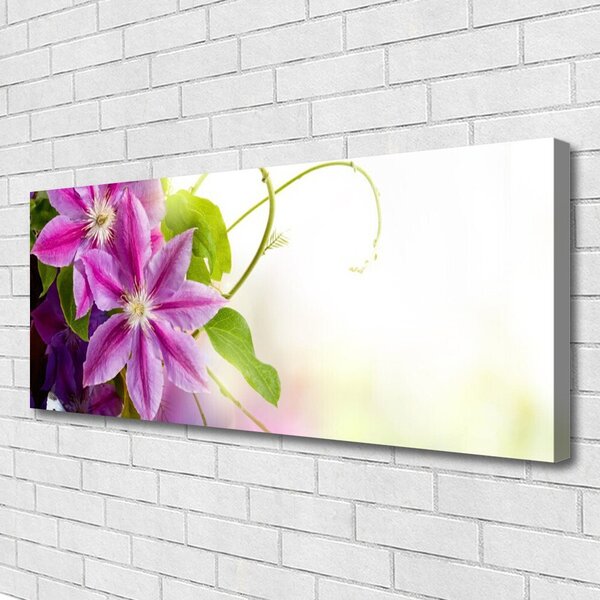 Tablou pe panza canvas Flori roz Floral