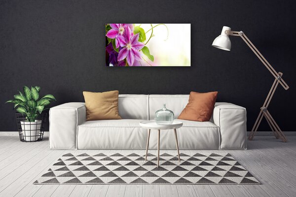 Tablou pe panza canvas Flori roz Floral