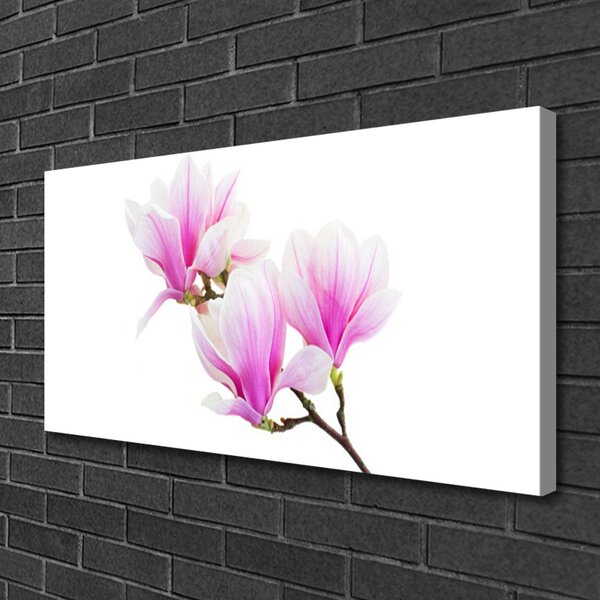 Tablou pe panza canvas Flori roz Floral