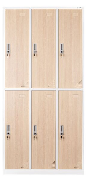 Dulap de vestiar metalic Stanford Wood