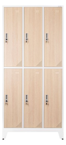 Dulap de vestiar metalic Stanford Wood