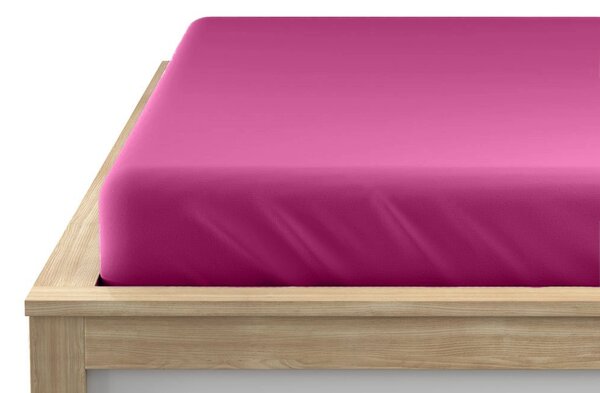 Cearsaf jersey purpurove 90 x 200 cm