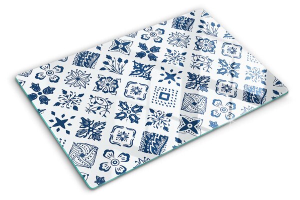 Tocător de bucătărie Motiv floral în stil popular