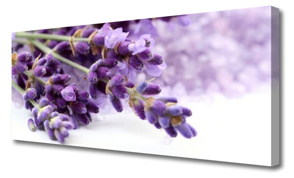 Tablou pe panza canvas Flori Floral violet